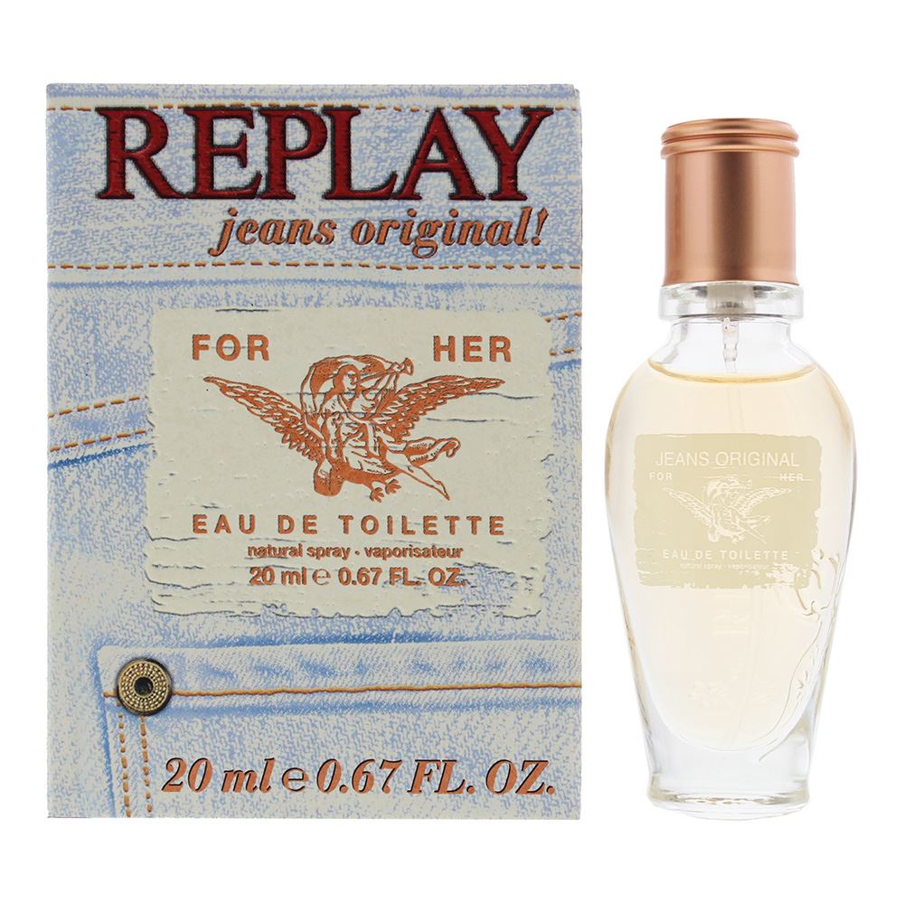Replay Jeans Original For Her 20ml Eau De Toilette Spray for Her