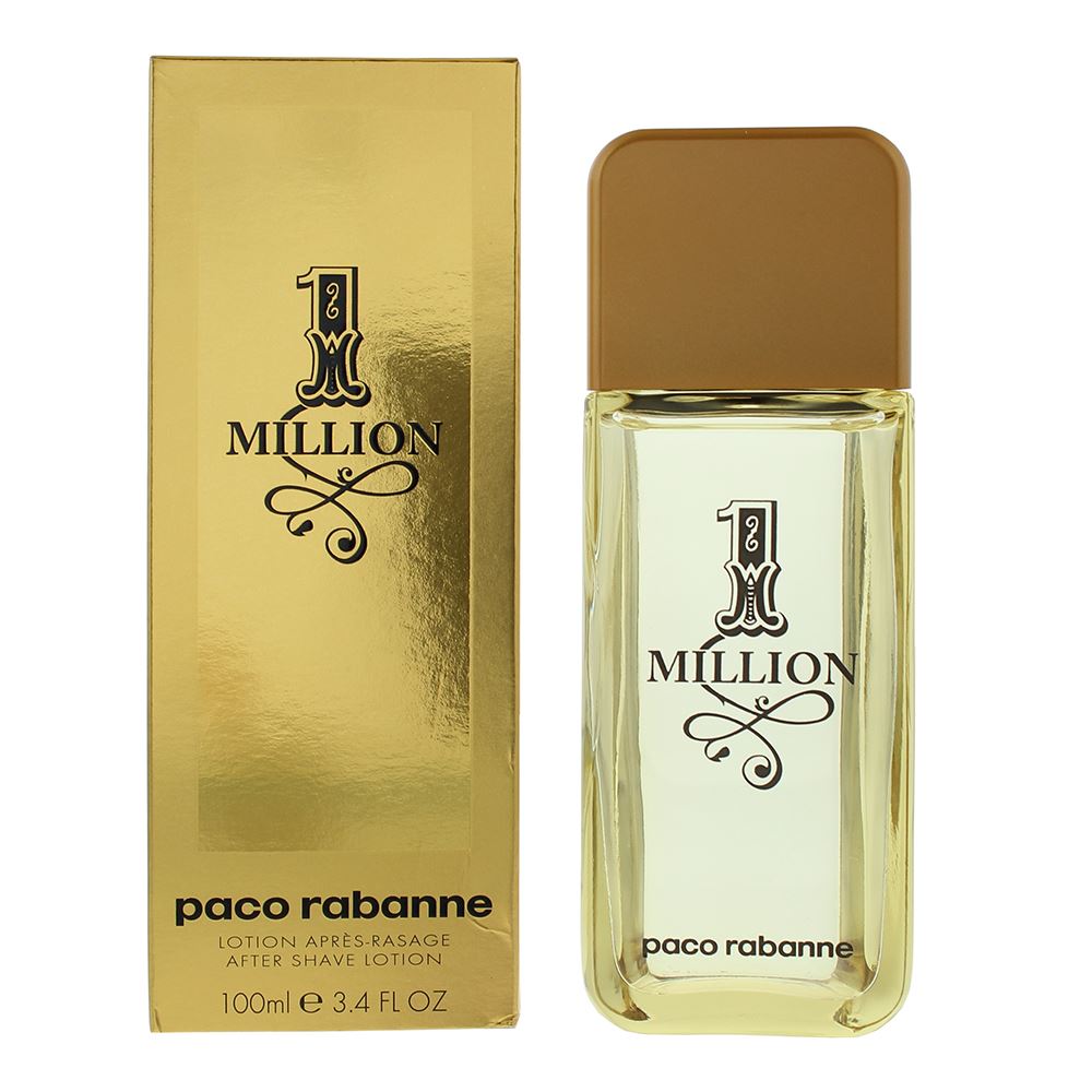 Paco Rabanne 1 Million 100ml Aftershave Lotion for Him