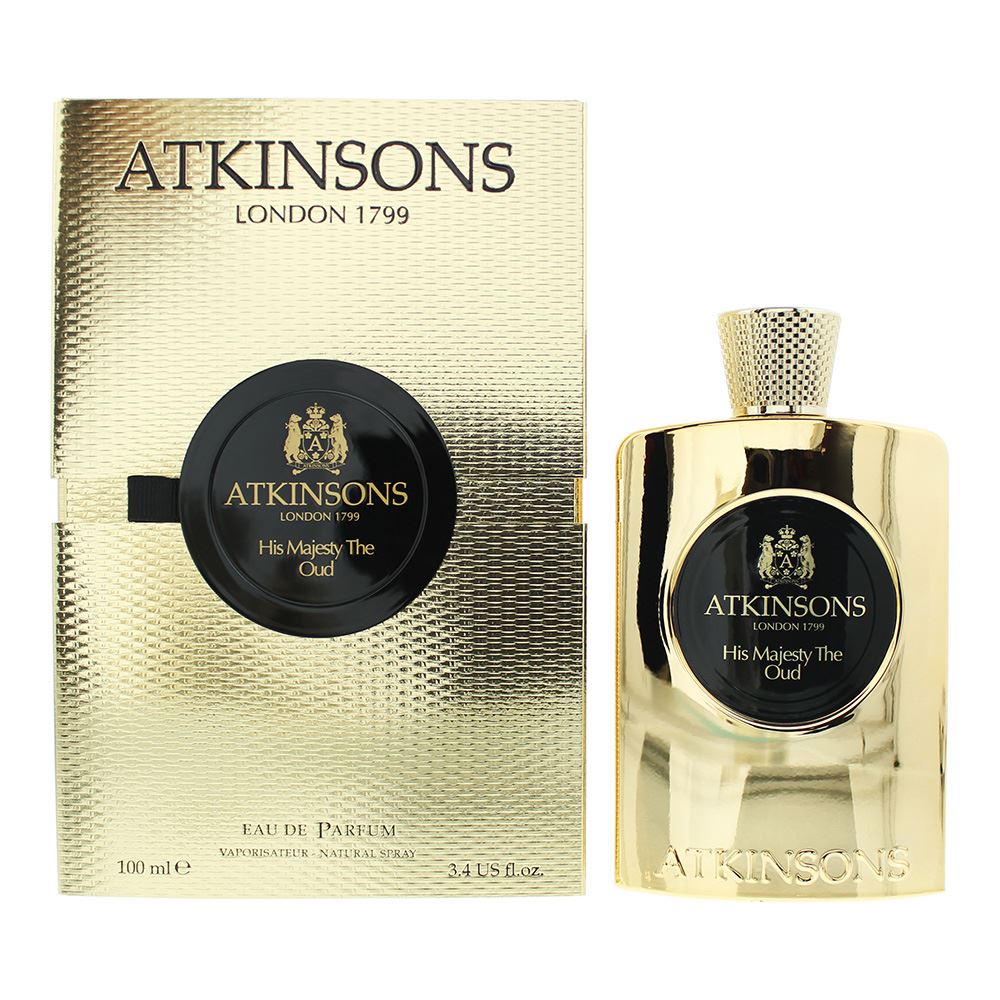 Atkinsons His Majesty The Oud 100ml Eau De Parfum Spray for Him