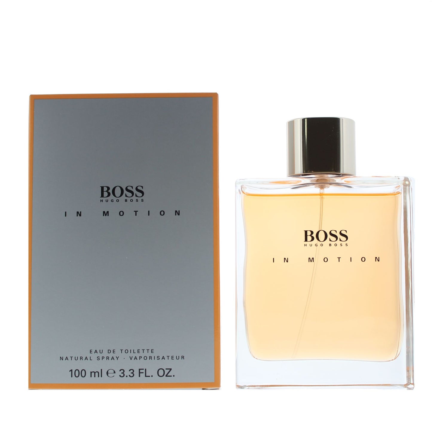 Hugo Boss In Motion 100ml Eau De Toilette Spray for Him
