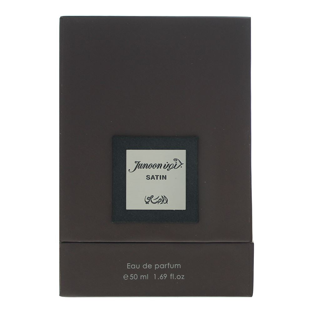 Rasasi Junoon Satin Pour Homme 50ml Eau de Parfum Spray for Him