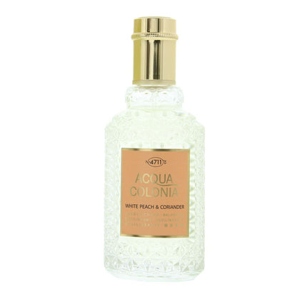 4711 Acqua Colonia White Peach & Coriander 50ml Eau De Cologne Spray for Unisex