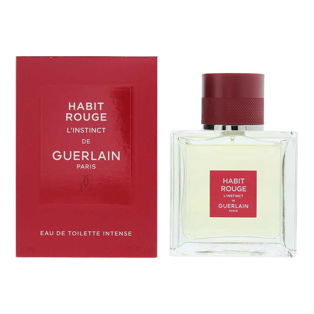Guerlain Habit Rouge L'instinct 50ml Eau de Toilette Intense  Spray For Him