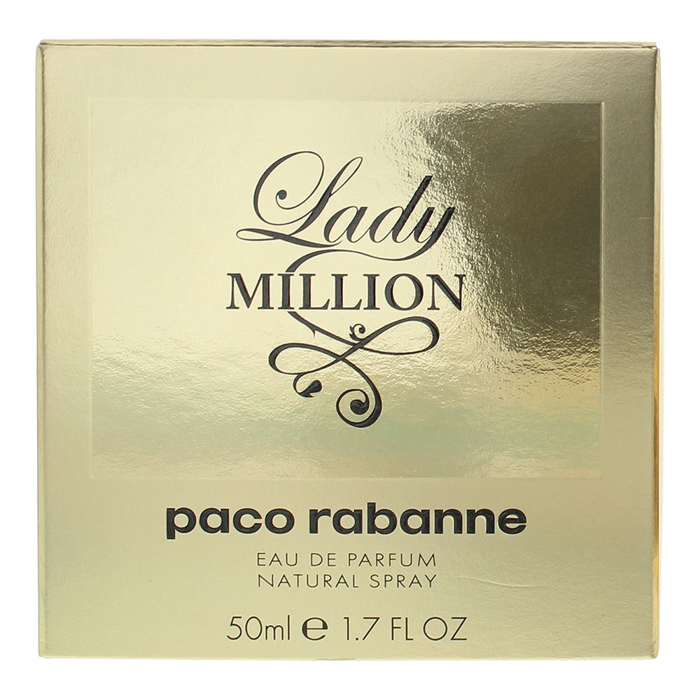 Paco Rabanne Lady Million 50ml Eau de Parfum Spray for Her