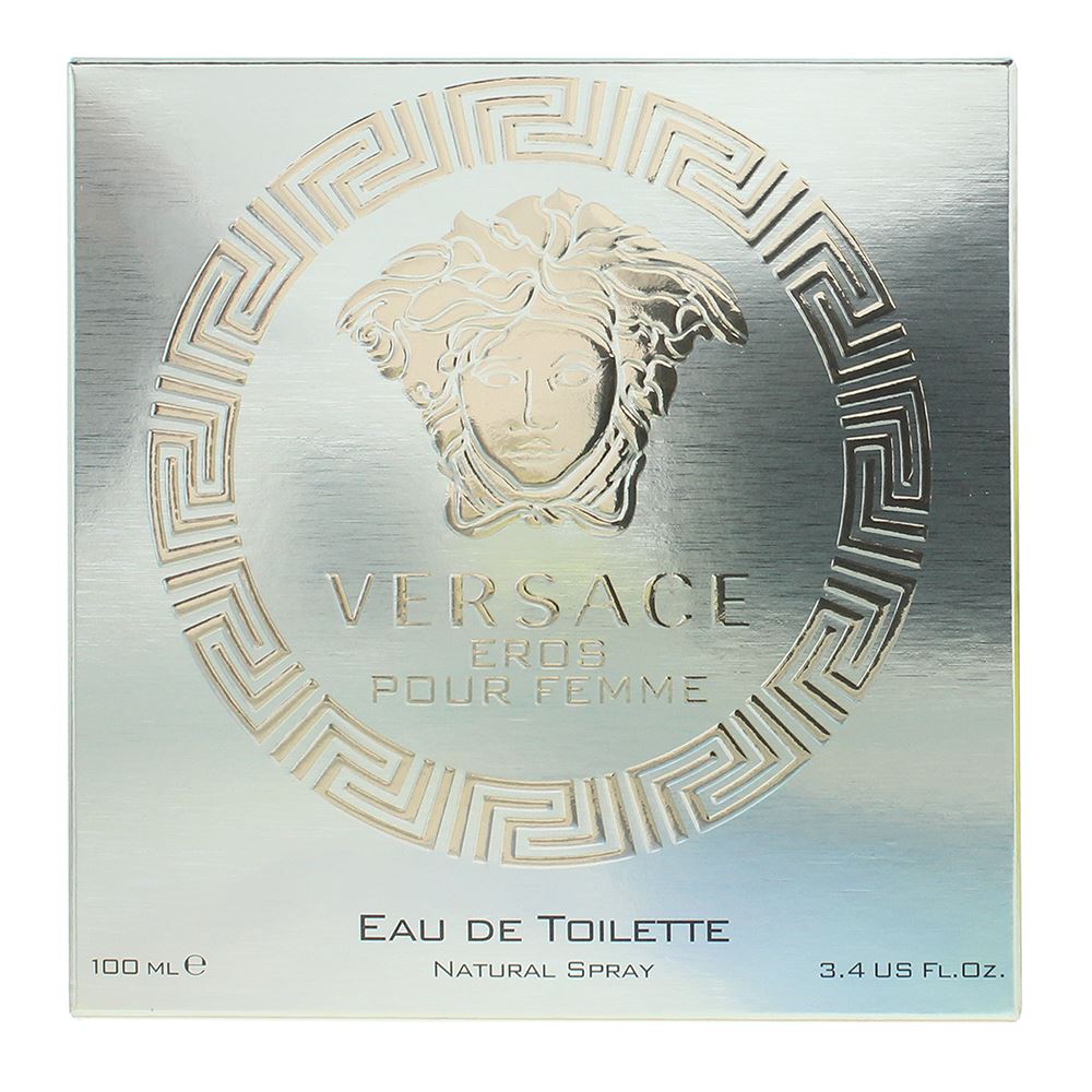 Versace Eros Pour Femme 100ml Eau de Toilette Spray for Her
