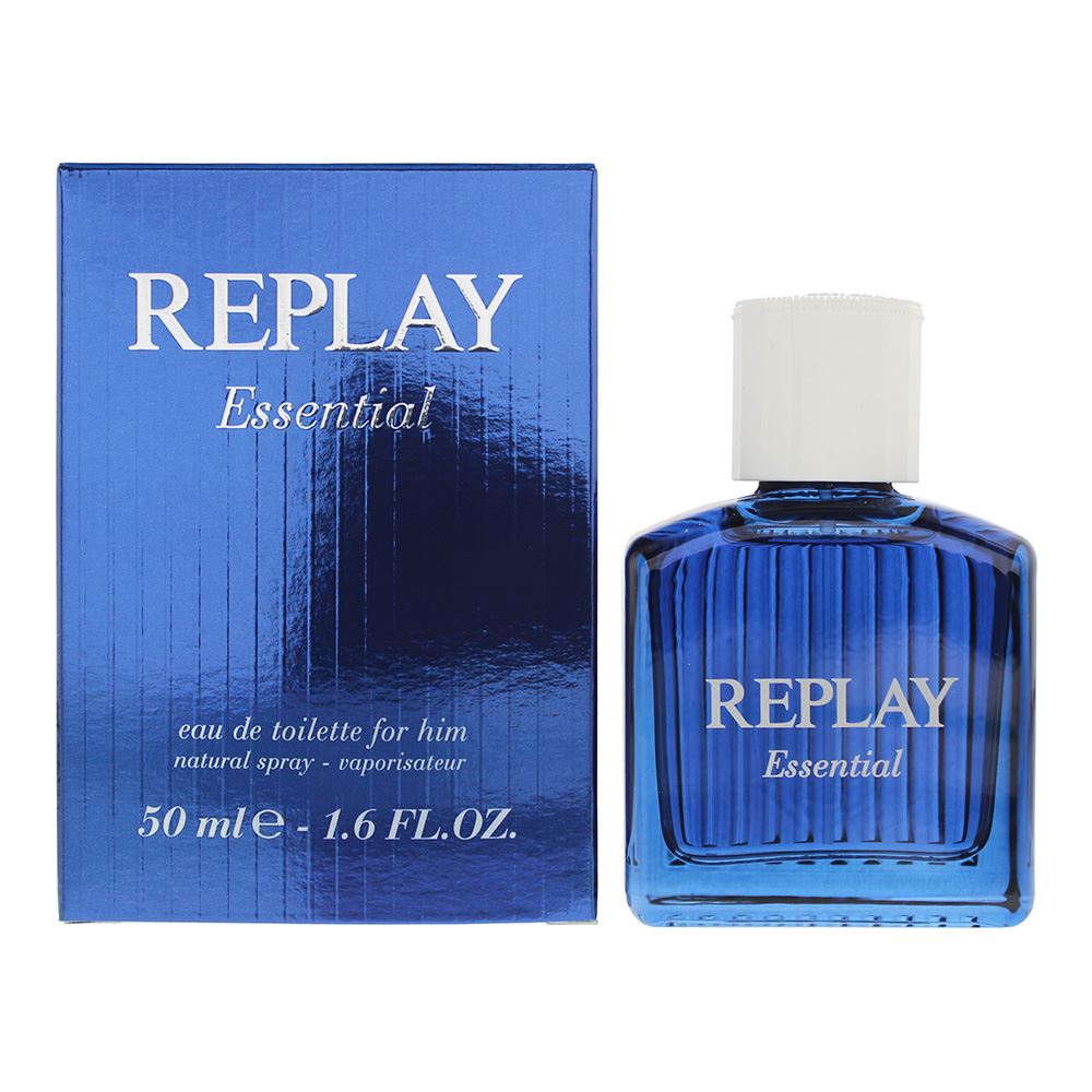 Replay Essential For Him 50ml Eau De Toilette Spray for Him