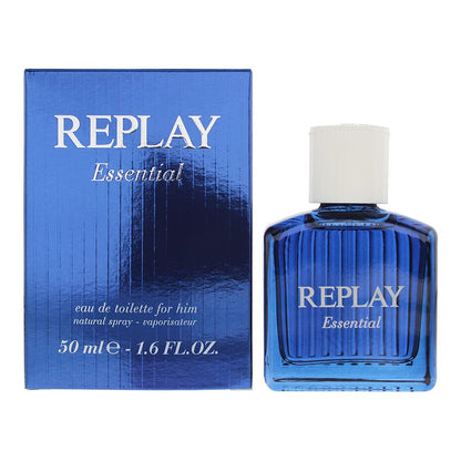 Replay Essential For Him 50ml Eau De Toilette Spray for Him