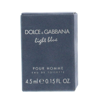 Dolce & Gabbana Light Blue Pour Homme 4.5ml Eau de Toilette Splash for Him