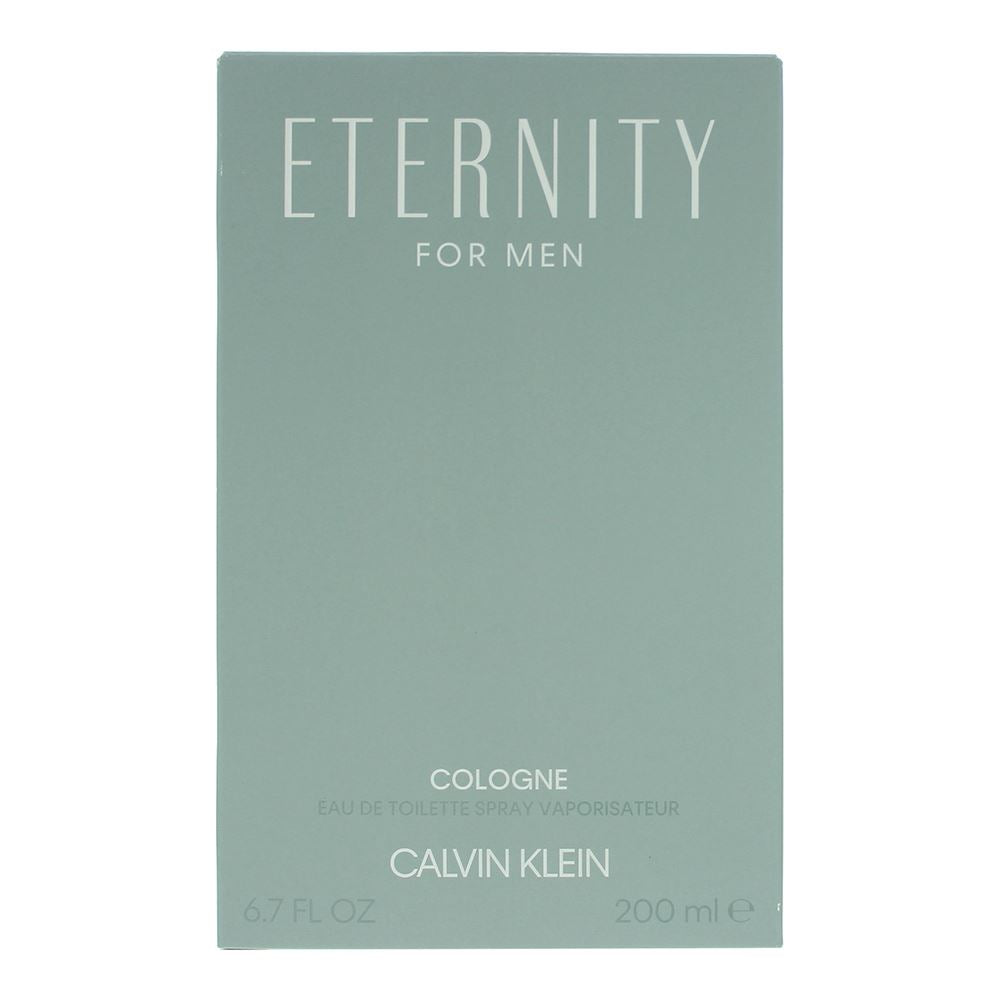 Calvin Klein Eternity For Men Cologne 200ml Eau de Toilette Spray for Him