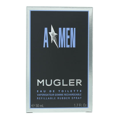 Mugler A*Men 50ml Eau de Toilette Refillable Spray For Him