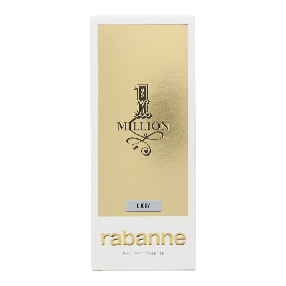 Paco Rabanne 1 Million  Lucky 100ml Eau De Toilette Spray for Him