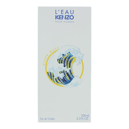 Kenzo L'eau Pour Homme Hyper Wave 100ml Eau De Toilette Spray for Him