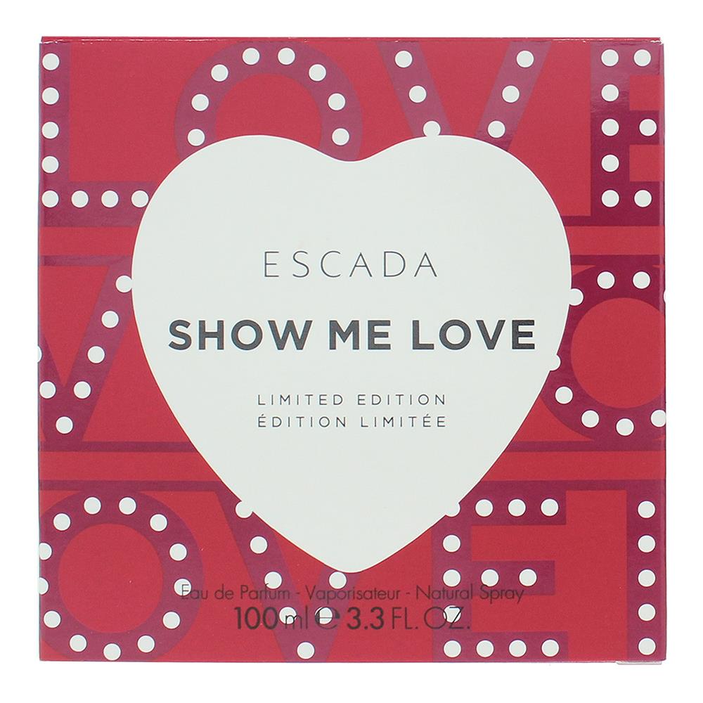Escada Show Me Love 100ml Eau De Parfum Spray for Her