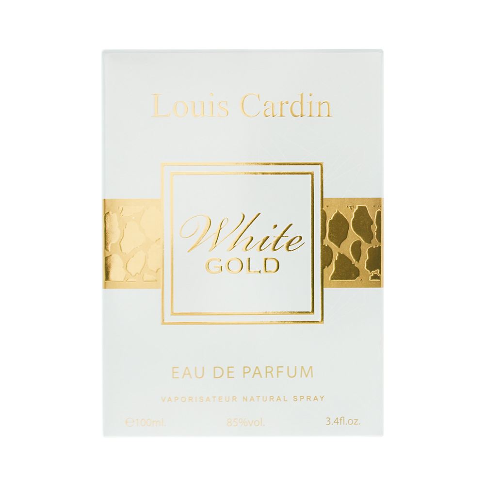 Louis Cardin White Gold 100ml Eau de Parfum Spray For Her