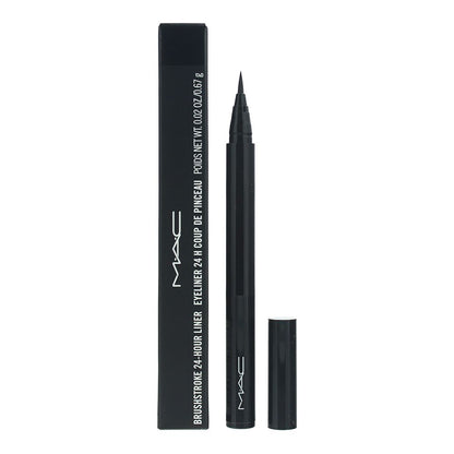 MAC Brushstroke 0.67g Eyeliner 24hr Liner - BrushBlack