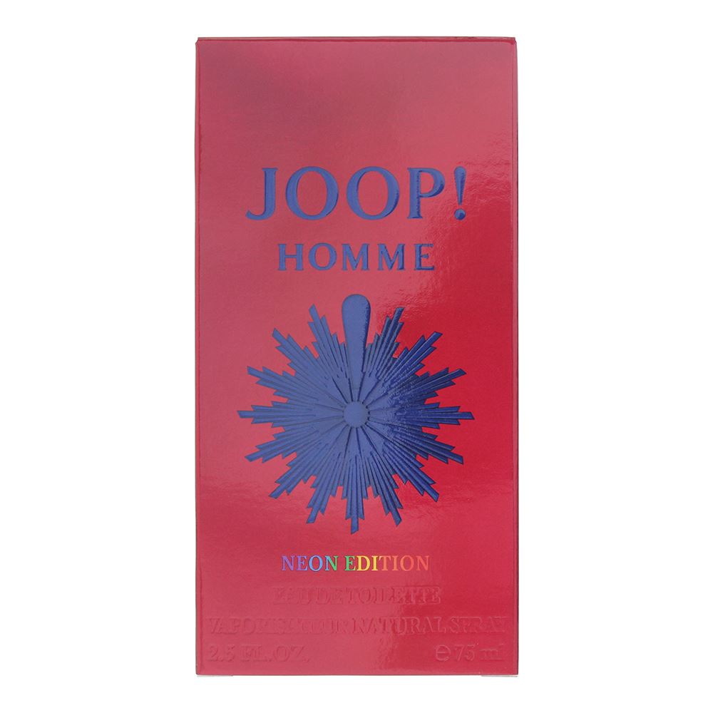 Joop! Homme 75ml Eau de Toilette Spray for Him -  Neon Edition