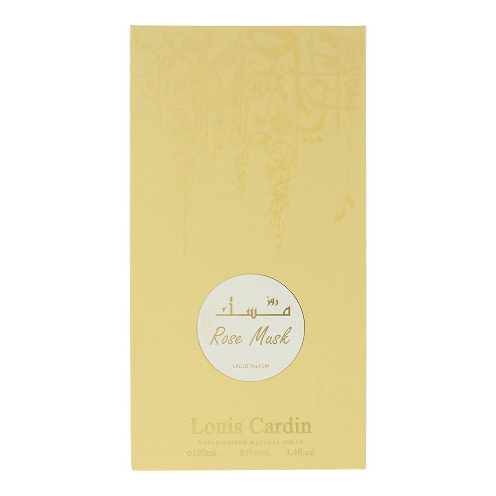 Louis Cardin Rose Musk 100ml Eau de Parfum Spray for Her