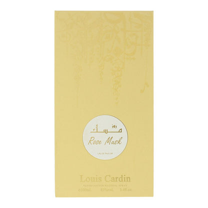 Louis Cardin Rose Musk 100ml Eau de Parfum Spray for Her