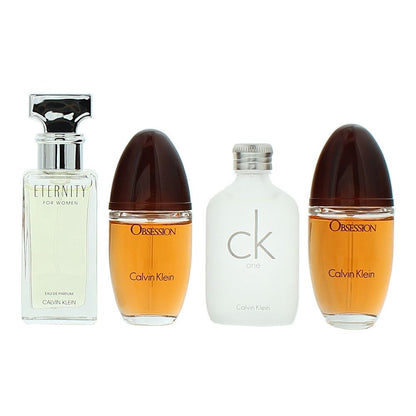 Calvin Klein Women 4 Piece Miniature Gift Set