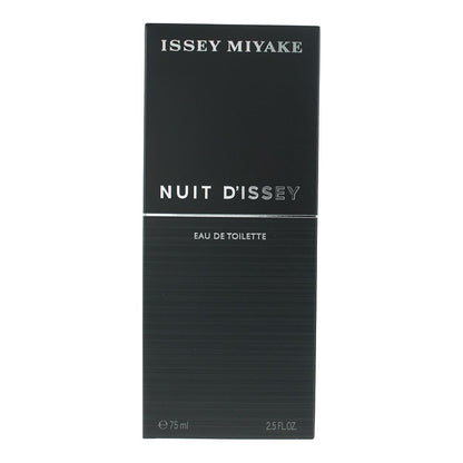 Issey Miyake Nuit D'issey 75ml Eau de Toilette Spray for Him