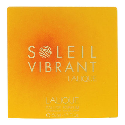Lalique Soleil Vibrant 50ml Eau de Parfum Spray for Her