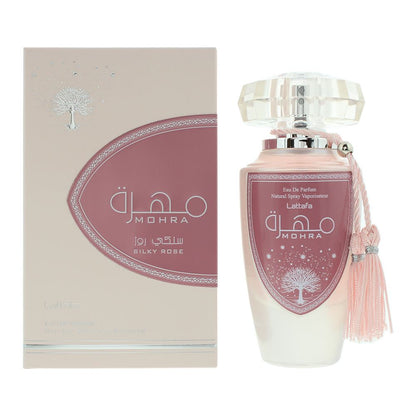 Lattafa Mohra Silky Rose 100ml Eau de Parfum Spray for Her