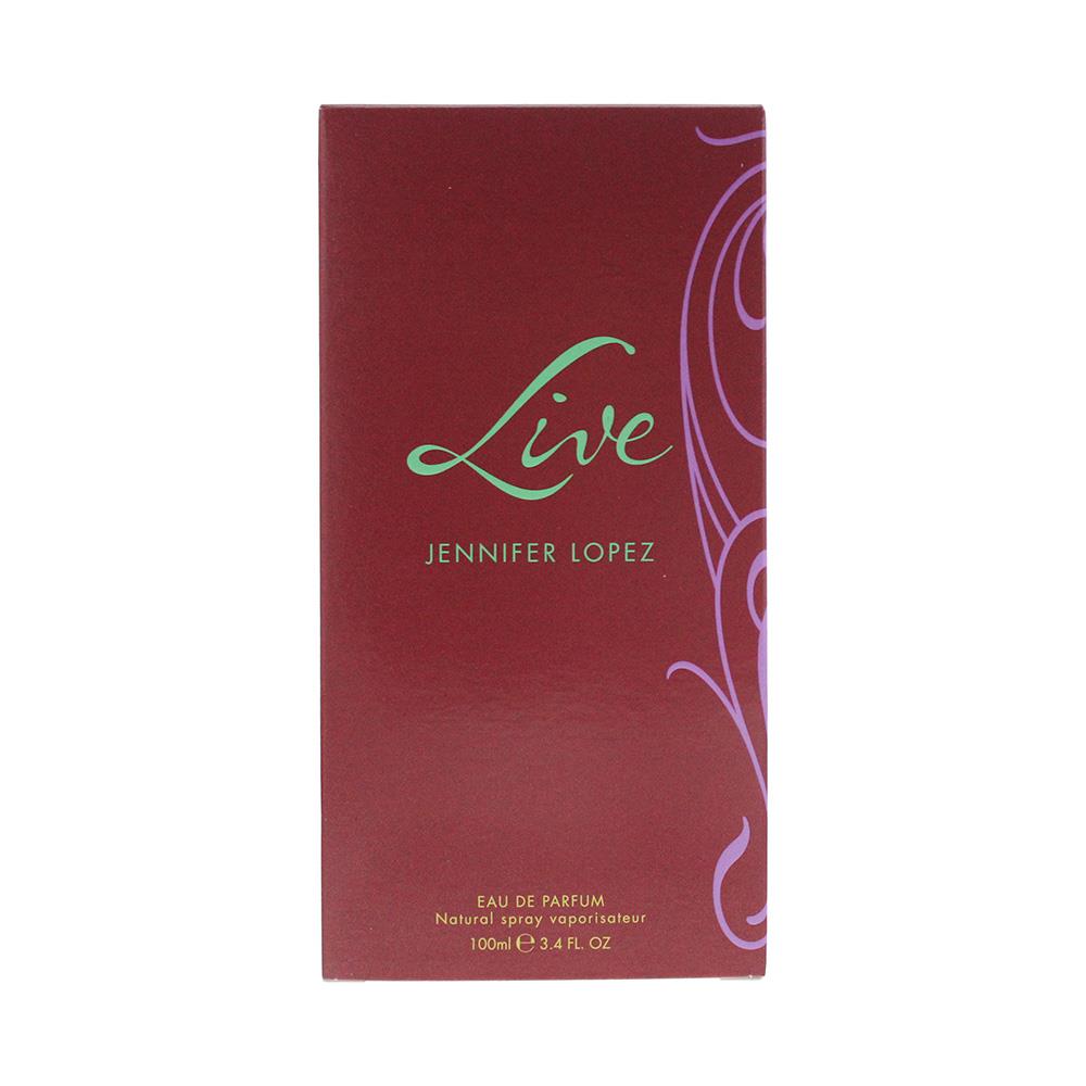 Jennifer Lopez Live 100ml Eau De Parfum Spray for Her