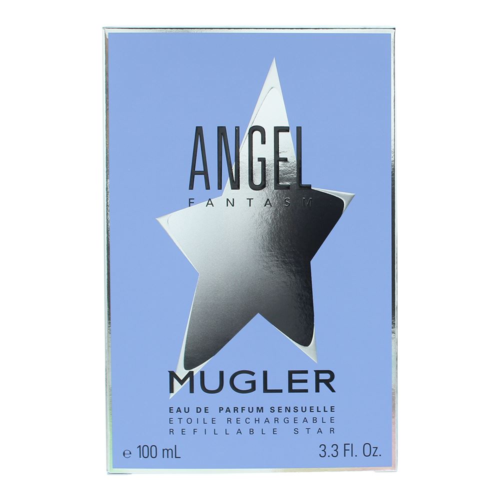 Mugler Angel Fantasm 100ml Eau de Parfum Refillable Spray for Her