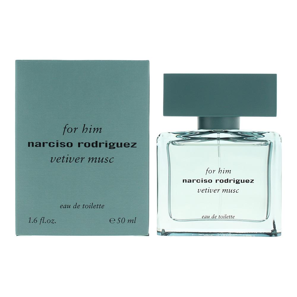 Narciso Rodriguez For Him Vetiver Musc 50ml Eau De Toilette Spray For Him