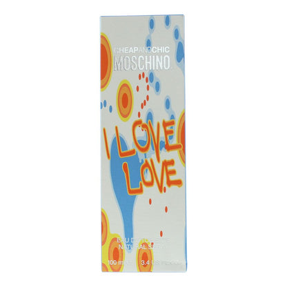Moschino Cheap & Chic I Love Love 100ml Eau de Toilette Spray for Her
