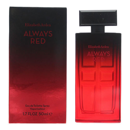 Elizabeth Arden Always Red 50ml Eau de Toilette Spray for Her