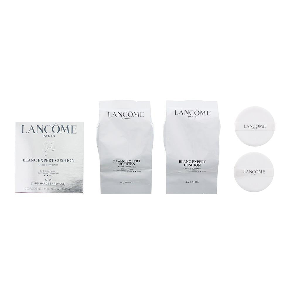 Lancome Blanc Expert Cushion Light Coverage 14g x 2  Foundation Refills - O-01 SPF 36