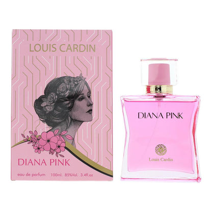 Louis Cardin Diana Pink 100ml Eau de Parfum Spray for Her