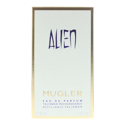 Mugler Alien 60ml Eau De Parfum Refillable Spray for Her