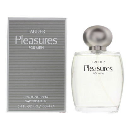 Estee Lauder Pleasures For Men 100ml Eau de Cologne Spray for Him