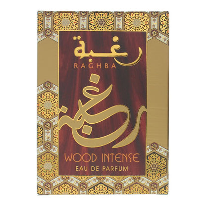 Lattafa Raghba Wood Intense 100ml Eau de Parfum Spray for Him