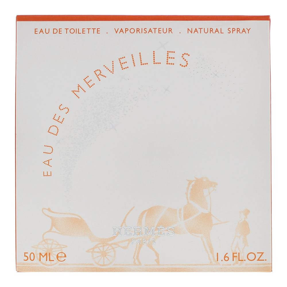 Hermes Eau Des Merveilles 50ml Eau De Toilette Spray for Her