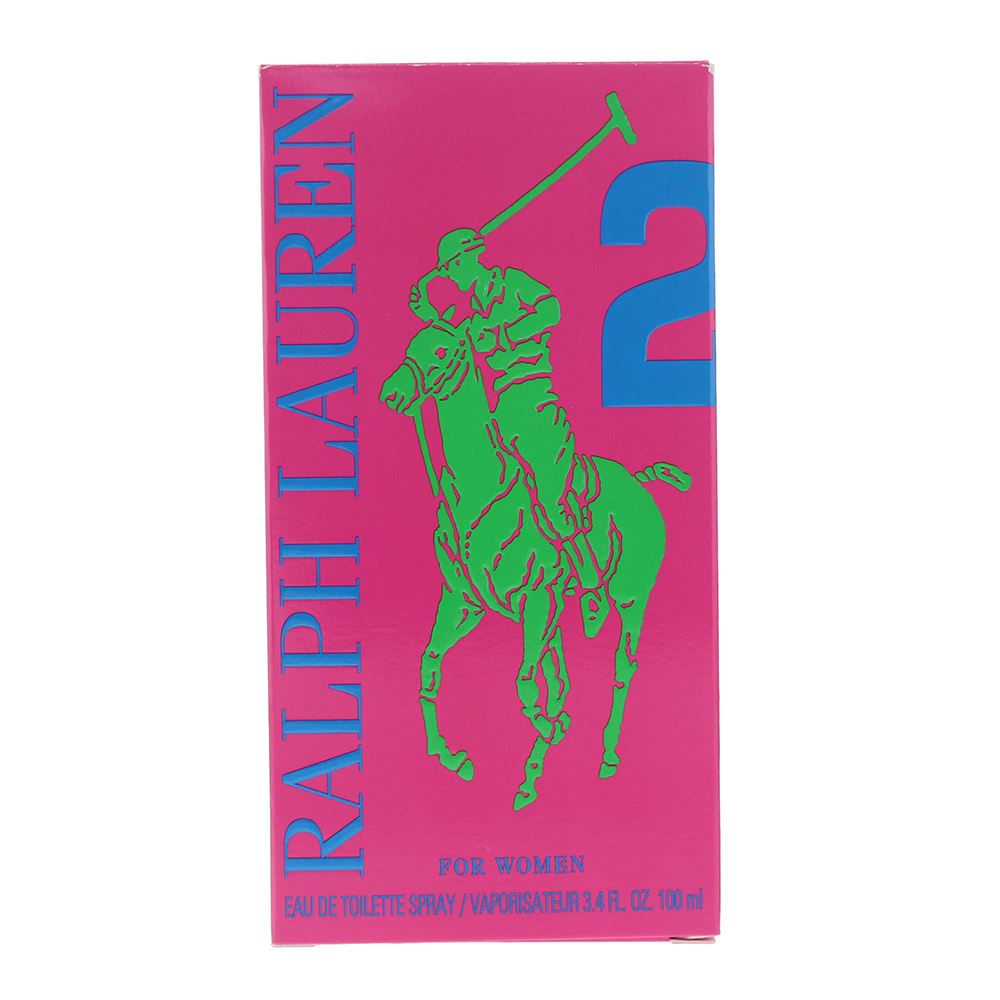 Ralph Lauren Big Pony  Pink 100ml Eau De Toilette Spray for Her