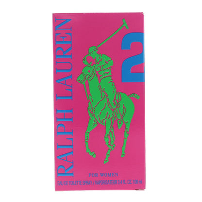 Ralph Lauren Big Pony  Pink 100ml Eau De Toilette Spray for Her
