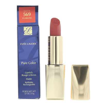 Estee Lauder Pure Color Lipstick Refillable 3.5g Matte 569 Fearless