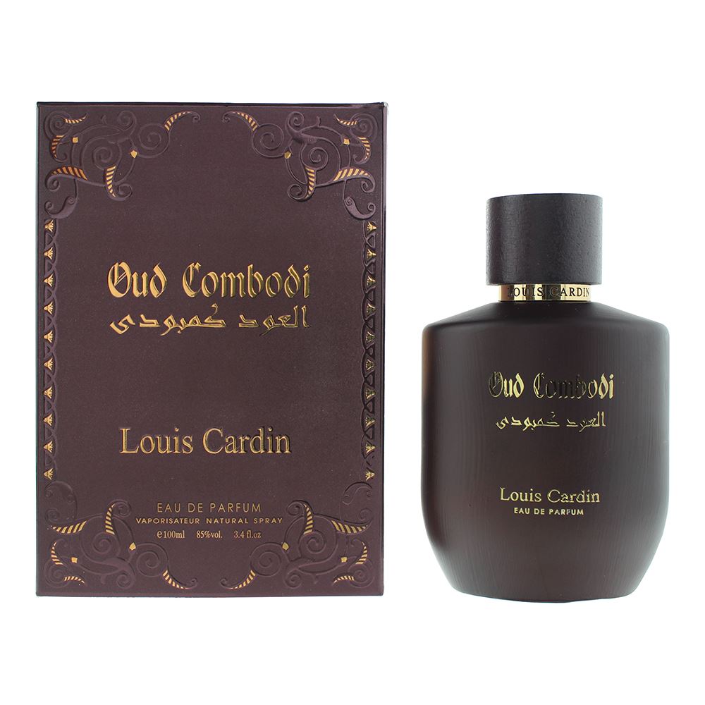 Louis Cardin Oud Cambodi 100ml Eau de Parfum Spray for Him