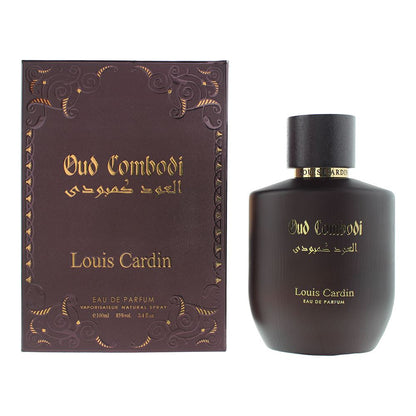 Louis Cardin Oud Cambodi 100ml Eau de Parfum Spray for Him