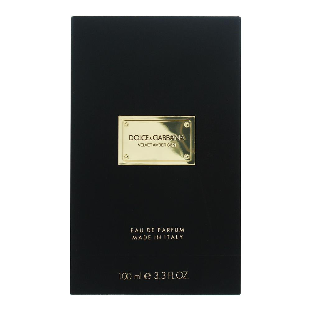 Dolce & Gabbana Velvet Amber Sun 100ml Eau de Parfum Spray for Unisex