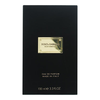 Dolce & Gabbana Velvet Amber Sun 100ml Eau de Parfum Spray for Unisex