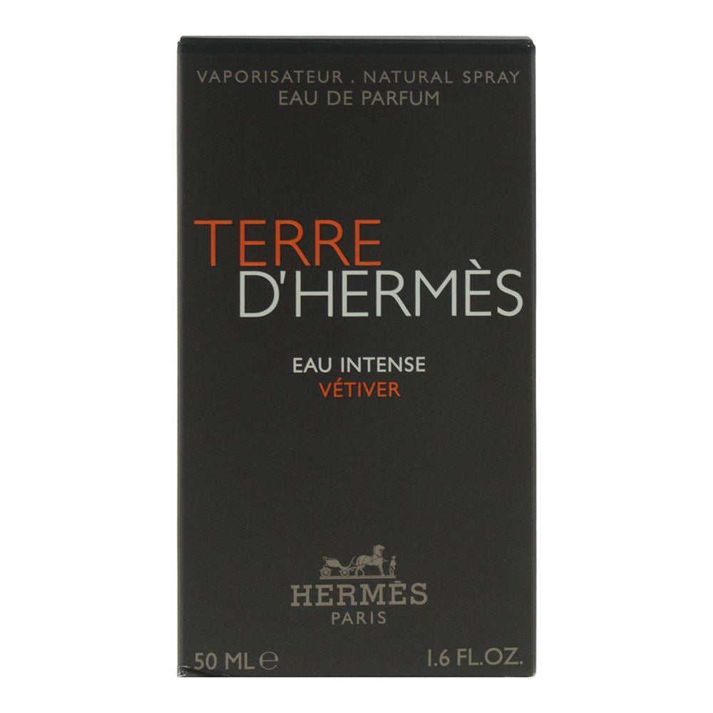 Hermes Terre D'hermes Eau Intense Vetiver 50ml Eau De Parfum Spray for Him