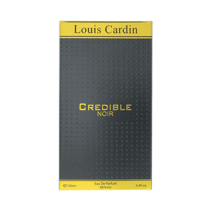 Louis Cardin Credible Noir 100ml Eau de Parfum Spray For Him