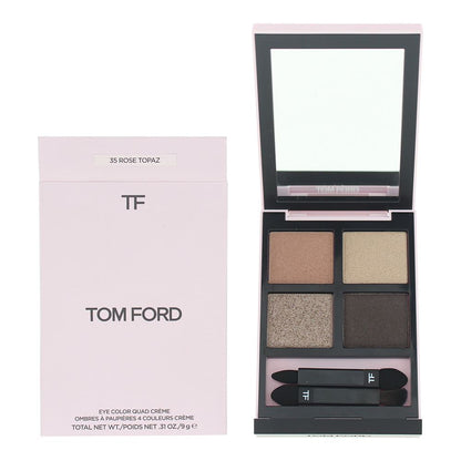 Tom Ford Eye Color Quad Creme 9g Eyeshadow Palette - 35 Rose Topaz