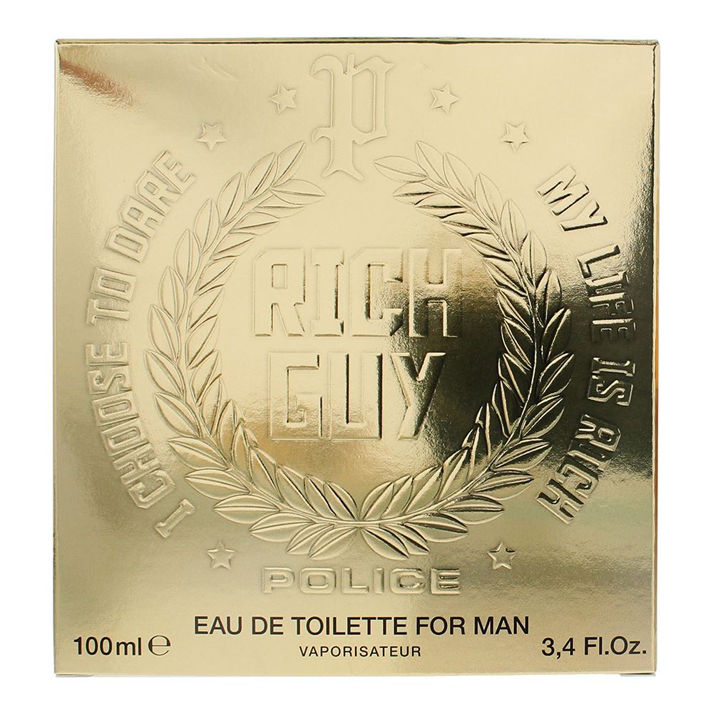 Police Rich Guy 100ml Eau de Toilette Spray for Him
