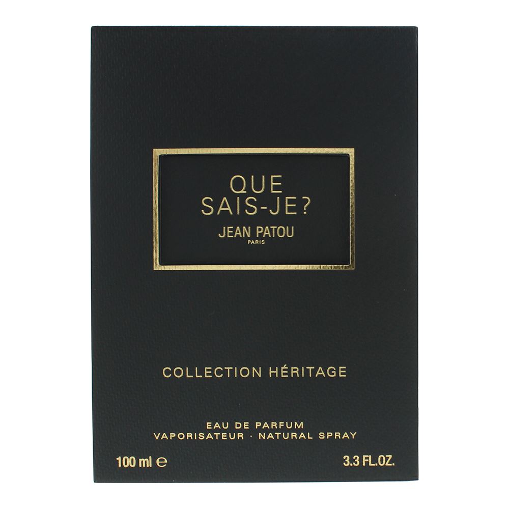 Jean Patou Collection Heritage Que Sais-Je? 100ml Eau de Parfum Spray for Her