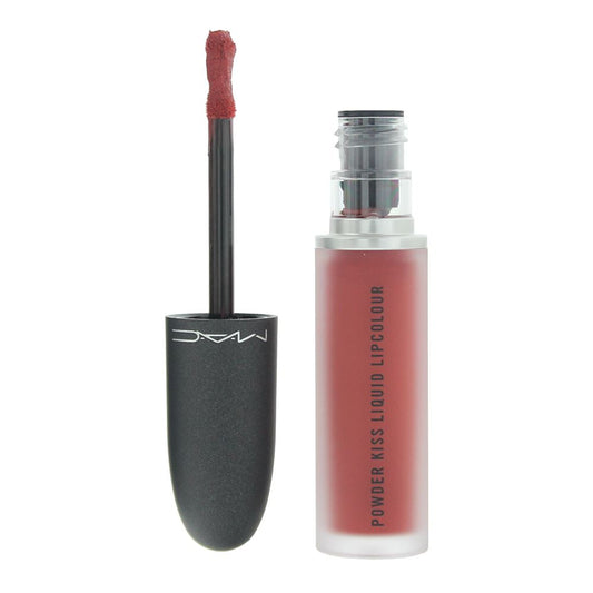 MAC Powder Kiss 5ml Liquid Lipcolour - 991 Devoted To Chili